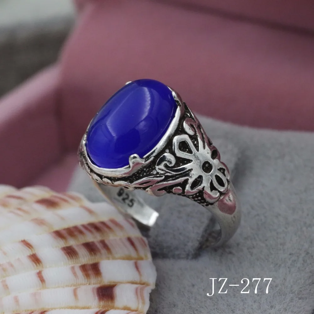 Кольцо мужское из тайского серебра восстанавливающее кольцо с имитацией больших