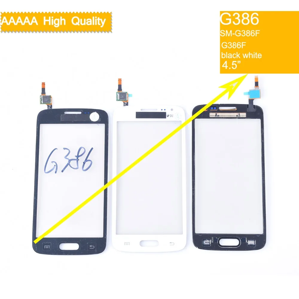 G386 touch screen For Samsung Galaxy Core LTE Avant SM-G386F G386F TouchScreen Sensor Digitizer Glass Front Panel | Мобильные