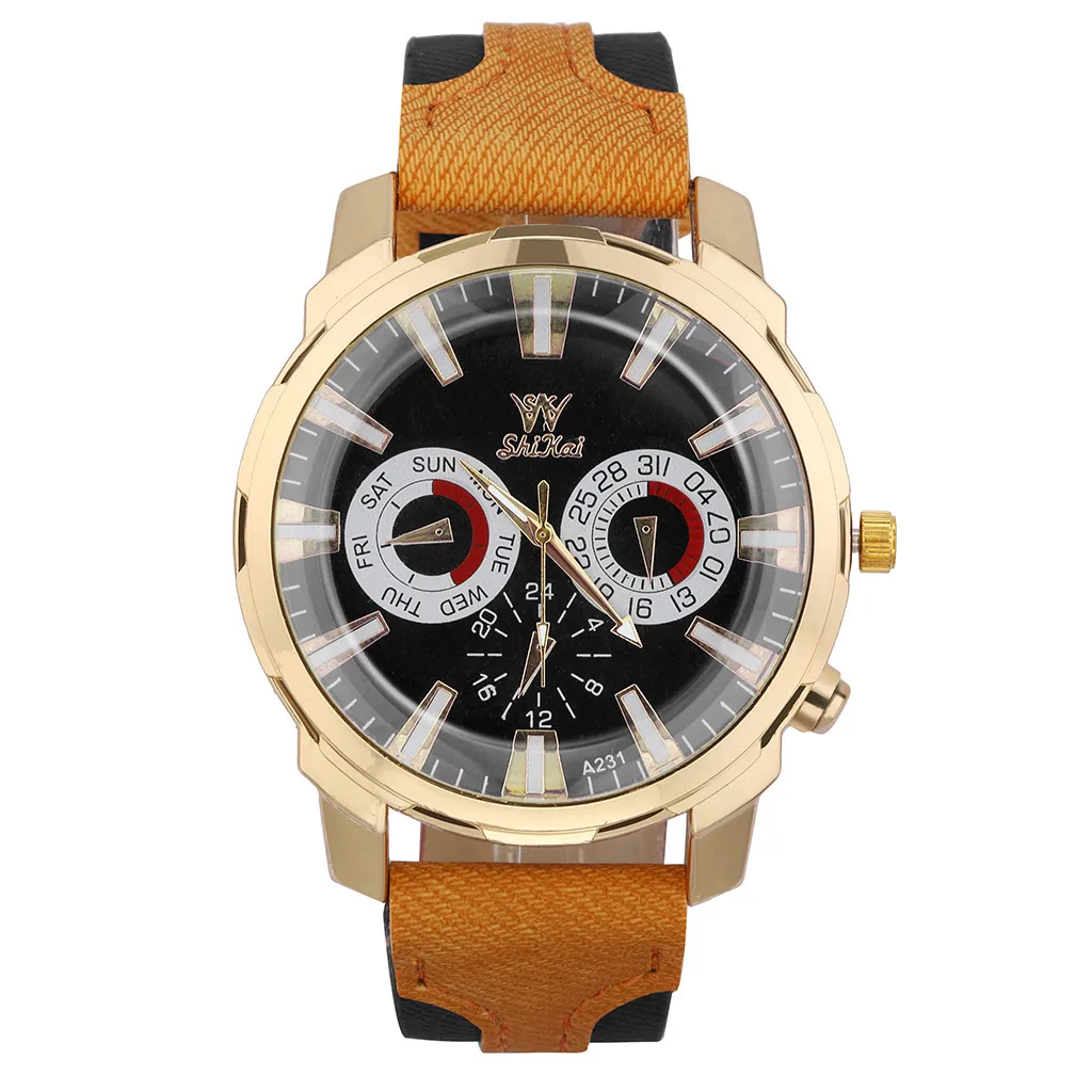 2019 мужские часы Топ бренд класса люкс повседневные деловые с большим циферблатом