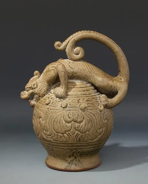 Фарфоровый горшок под старину династии SongDynasty перевернутая бутылка с краном