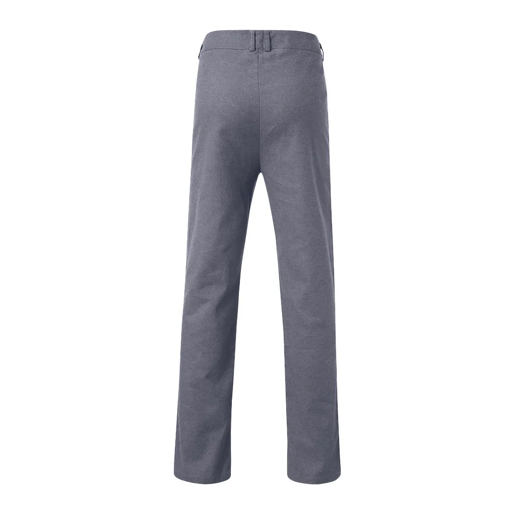 Мужские длинные брюки повседневные деловые облегающие