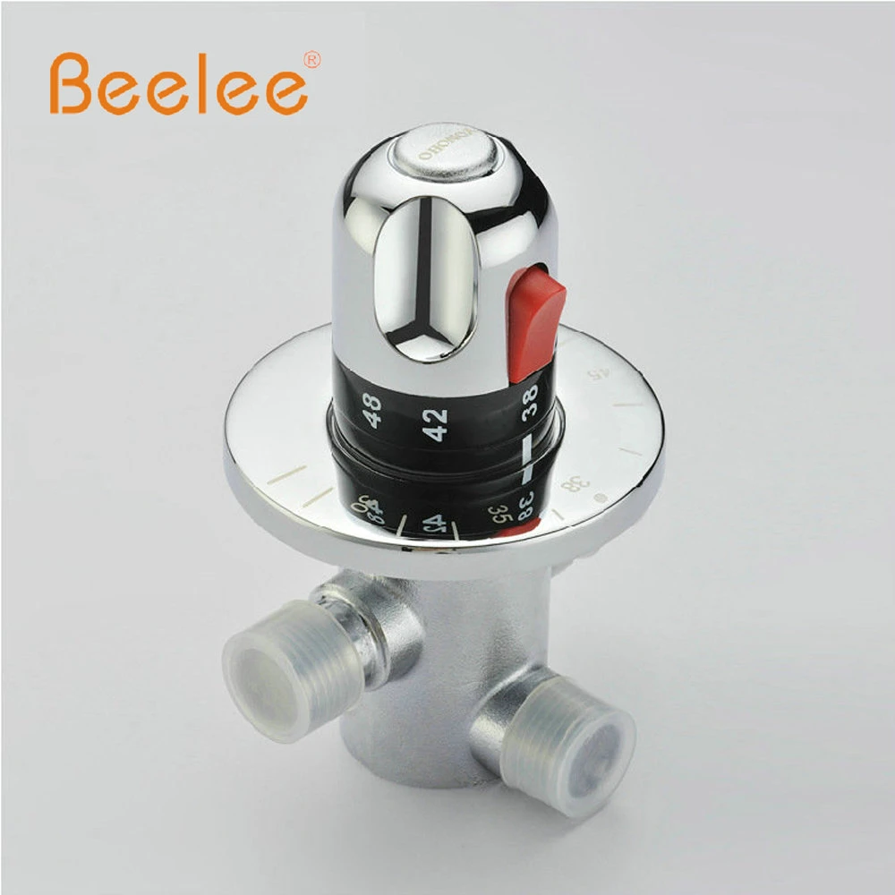 Beelee 1/2 &quotлатунный термостатический смеситель для душа Автоматический клапан