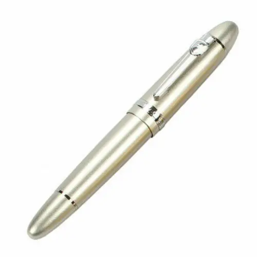 Champagne Silver 1 Bobby запустил Jinhao 159 большой размер авторучка с винтовой крышкой тонкий наконечник канцелярские товары офисные школьные принадлежности penna stilografica - Цвет: Champagne Silver 1