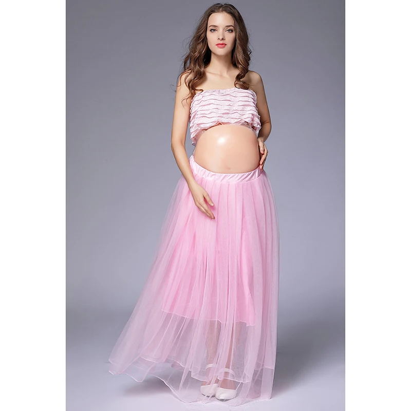 Реквизит для фотосъемки беременных женщин комплект одежды бальное платье юбки +