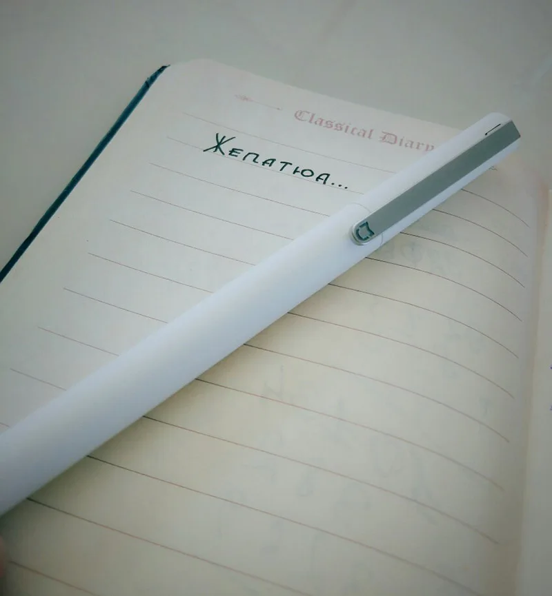 Оригинальная Xiaomi mi jia Sign Pen 0,5 мм Xiaomi mi ручка для подписи PREMEC гладкая швейцарская сменная японская mi Kuni чернила