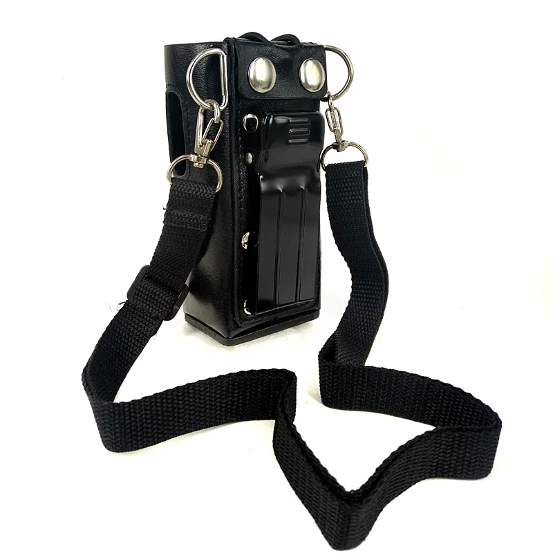 Сумка чехол для MOTOROLA GP3688 GP3188 EP450 CP150 Walkie Talkie двухстороннее радио кожаный защитный рукав плечо жесткий чехол