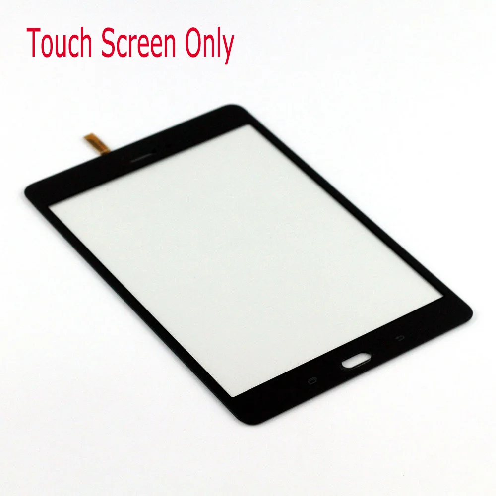 t355 touch black Замена ЖК-дисплея WEIDA " для samsung Galaxy Tab A 8,0 T350 T355, ЖК-дисплей с сенсорным экраном, SM-T350, Wi-Fi/SM-T355, 3G - Цвет: t355 touch black