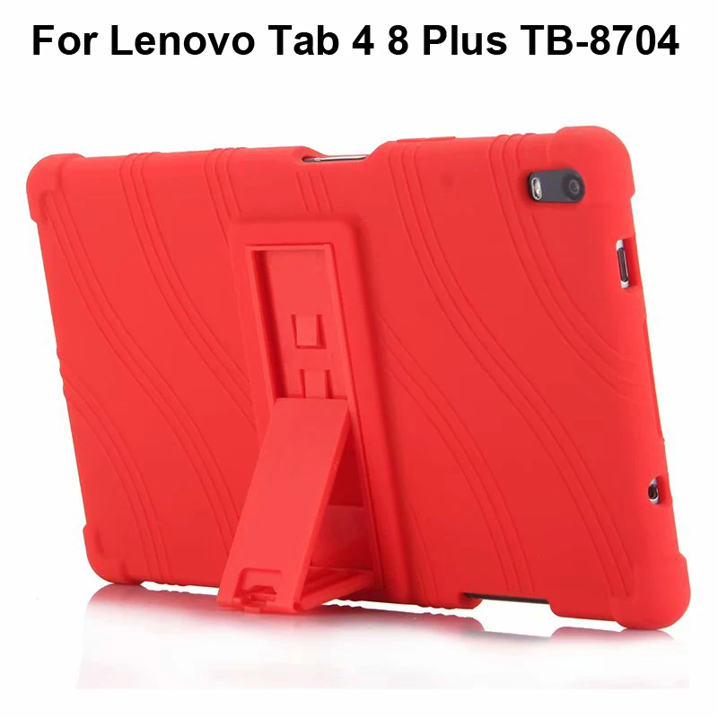 Силиконовый чехол для Lenovo Tab 4 8 Plus Tab4 TB-8704 TB-8704F 8704X 8704N | Компьютеры и офис