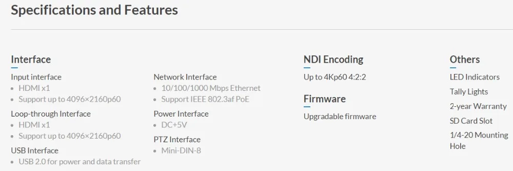 Magewell Pro конвертирует HDMI 4K Plus-одноканальный HDMI со встроенным аудио в NDI