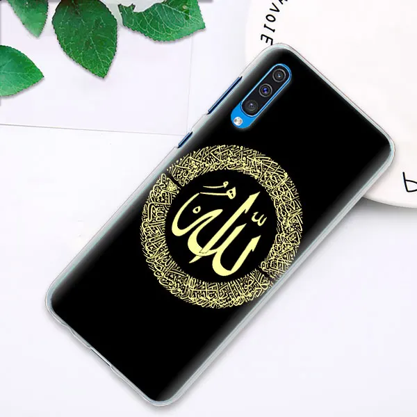 13 Мусульман, Gril/глаза арабский хиджаб девушка чехол для samsung Galaxy A30 A50 A70 A80 M10 M30 A7 A6 A8+ A9 ПК Жесткий Телефон - Цвет: 13