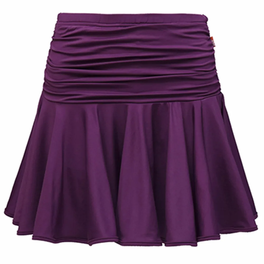 Дешевые латинские юбки для танцев леди 5 видов цветов S-XXL размеры классические из