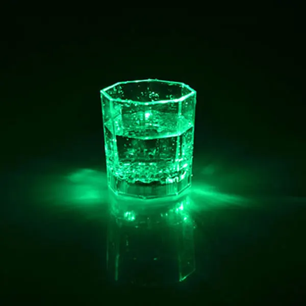 Красочный мигающий светодиодный светильник, волшебная светодиодная чашка для шампанского, стеклянная вспышка для вина, пива, бара, кружка для напитков, вечерние, для свадьбы, KTV Hot S LXY9