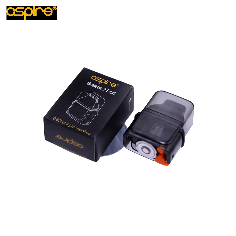 1 шт. до 5 Aspire Breeze 2 POD 3 мл Vape с 0.6ohm катушка сменная в наличии для комплект|Атомайзеры