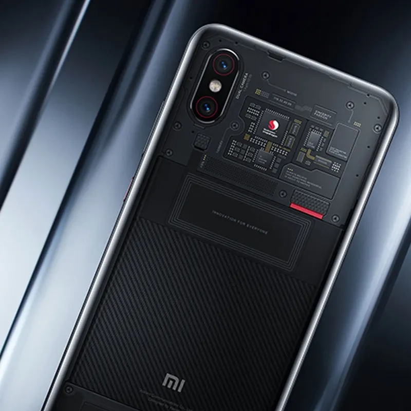 Оригинальный Xiaomi mi 8 Explorer Edition ГБ 128 6 21 &quot18 7: 9 полный экран Snapdragon 845 двойной сзади