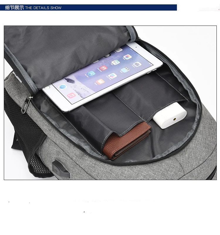 USB рюкзаков 15,6 дюймовый ноутбук рюкзак для Для мужчин Для женщин Школьная Сумка для подростков мальчиков и девочек мужской путешествия Anti theft сумка для ноутбука