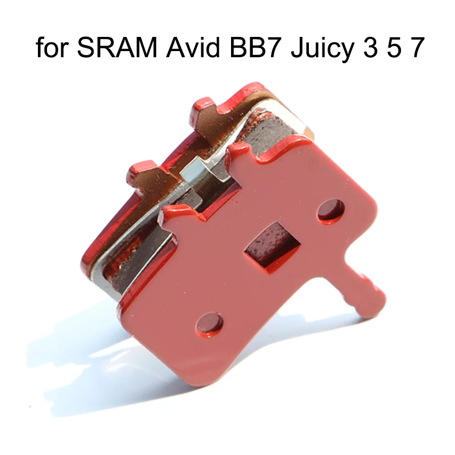 2 пары велосипедных тормозных колодок для Shimano XTR M965 966 Saint SLX Deore M465 475 495 515 525 SRAM AVID Elixir BB5 BB7 Juicy Formula - Цвет: 913