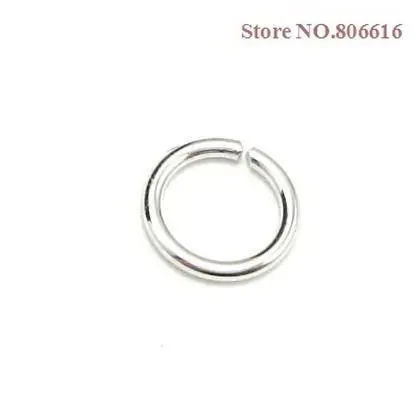 

1000PCS 8MM Silver Color Metal Open Split Rings Jump Ring Jewelry Accessory Findings