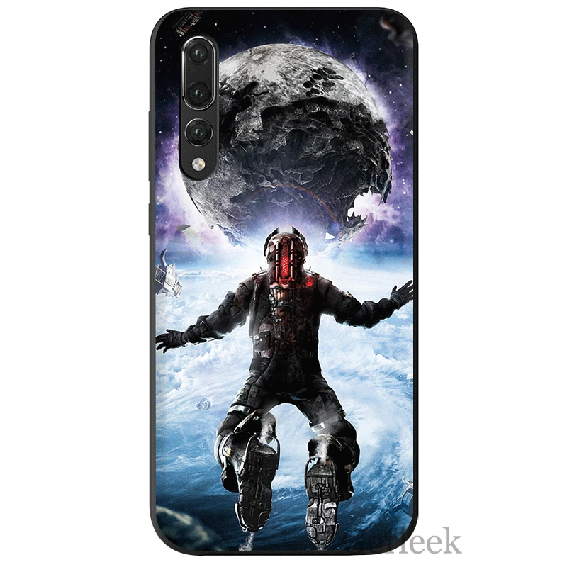 Desxz силиконовый чехол для телефона Huawei Y6 Y5 Y7 Y9 Mate 10 20 Pro Nova 4 2i 2 3 3i Lite Cool Dead Space