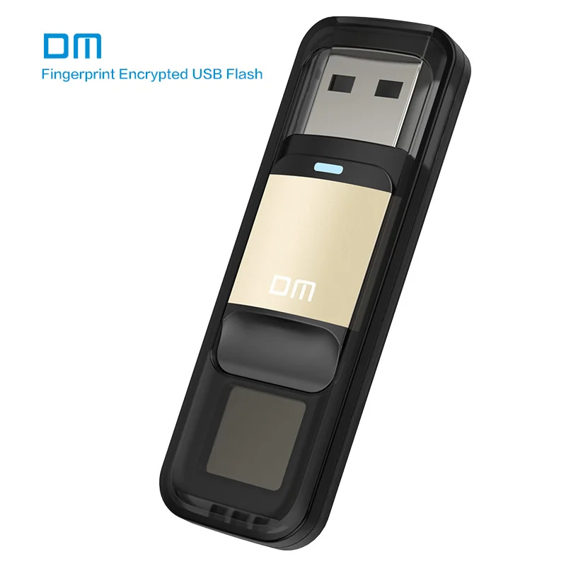 USB флеш накопитель DM PD061 2 0 32 ГБ с функцией шифрования отпечатков пальцев