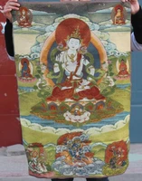 exquisite chinese collection embroidery bodhisattva picture auspicious thangka