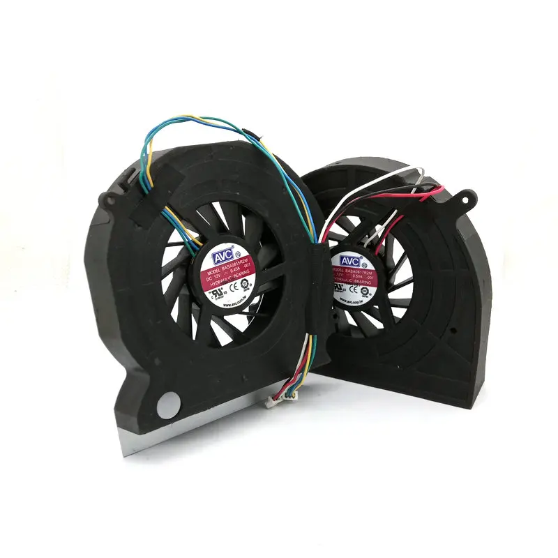 Original AVC BASA0815R2M BASA0817R2M 12V 0.50A B505 laptop fan 1set 2pcs