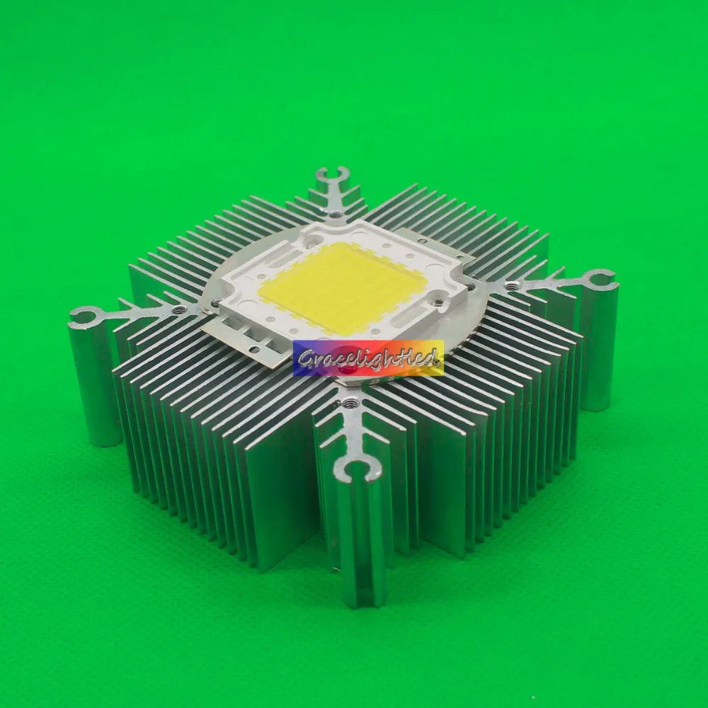 1 шт. 92*40 мм 20 Вт 30 Вт 50 Вт высокой Мощность led радиатора cooller для роста свет завод DIY