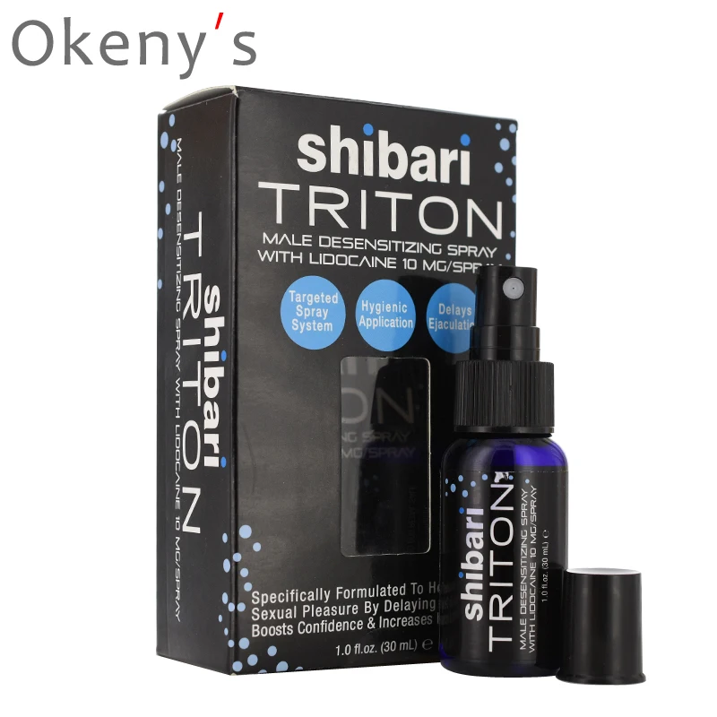 Shibari Triton MAXX улучшенная Формула Мужской спрей задержки 30 мл большой пенис от