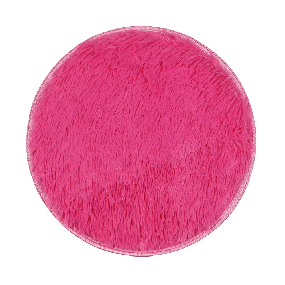 Soft 40*40 см RoundThickened Одеяло круговой домашние коврики Обеденная Спальня ковер