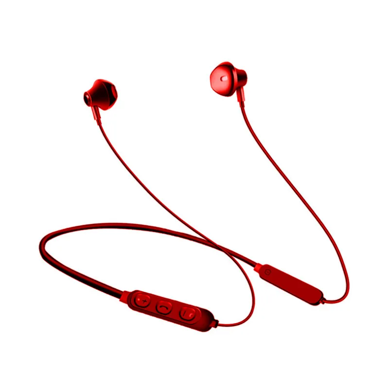 Bluetooth наушники/Bluetooth гарнитура 5,0 с креплением на шею бинауральные Висячие шеи Спортивные Беспроводные наушники/беспроводная гарнитура