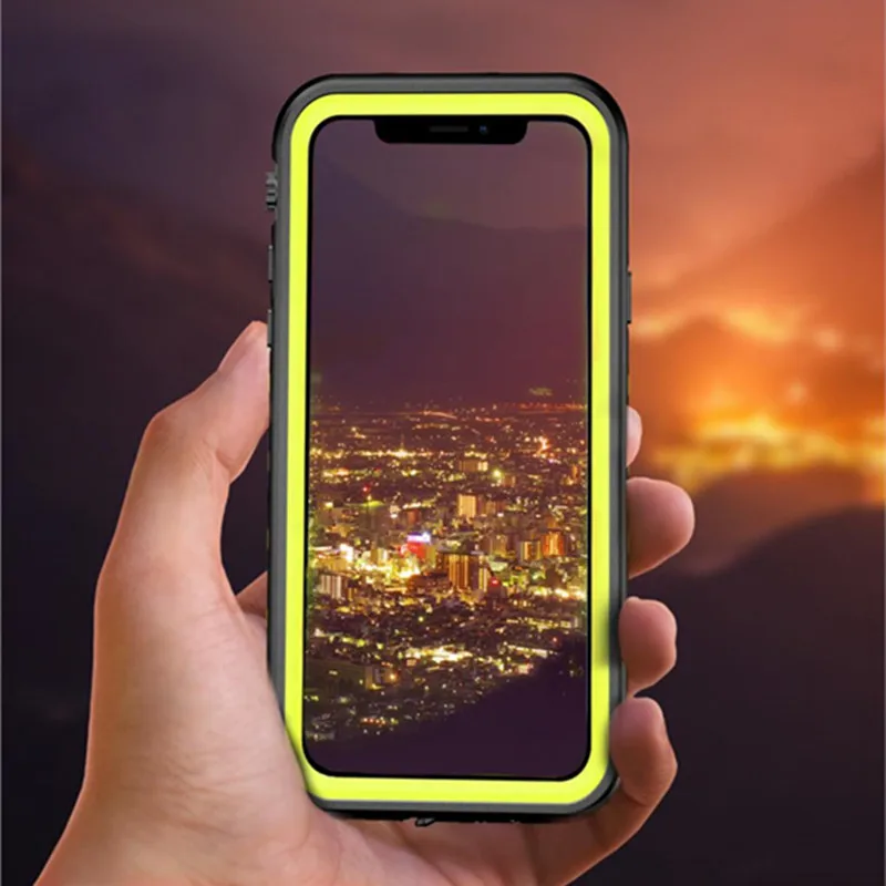 Чехол с полной защитой от снега для iPhone X XS ударопрочный чехол дайвинга под водой