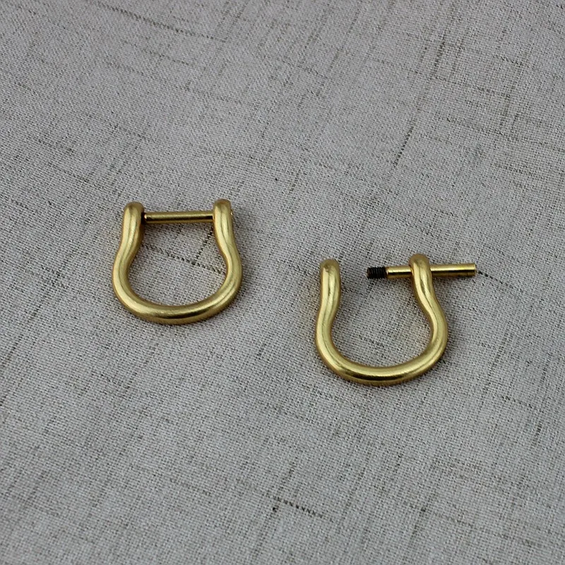 Специальное Золотое съемное кольцо d-образной петли для сумки 4-30 штук съемные