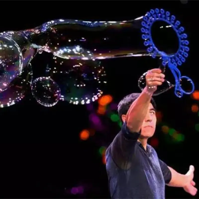 Jumbo Bubble Wand Fun для активного отдыха вечерние детские игрушки|Мыльные пузыри| |