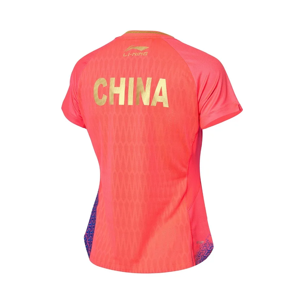 Li Ning женский костюм для соревнований по настольному теннису национальной