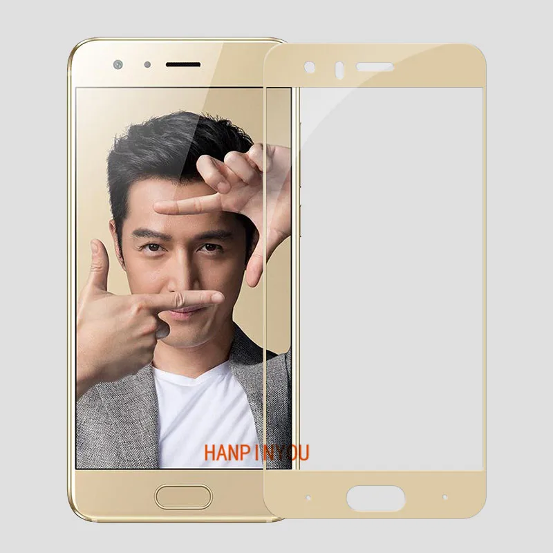 Закаленное стекло с полным покрытием для Huawei Honor 9 5 2 дюйма ультратонкая