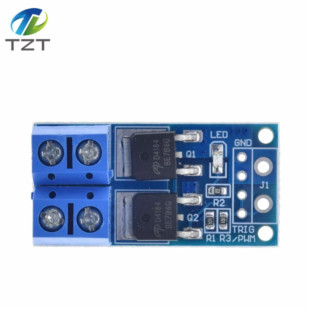 15A 400 Вт MOSFET триггер переключениt приводной модуль DC 5V 36V ШИМ регулятор Управление