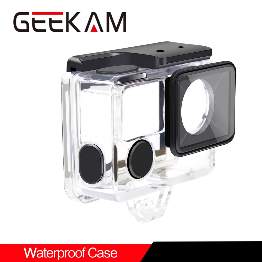 Аксессуары для экшн камеры подводный водонепроницаемый корпус чехол GEEKAM K3R/K3 T1 EKEN