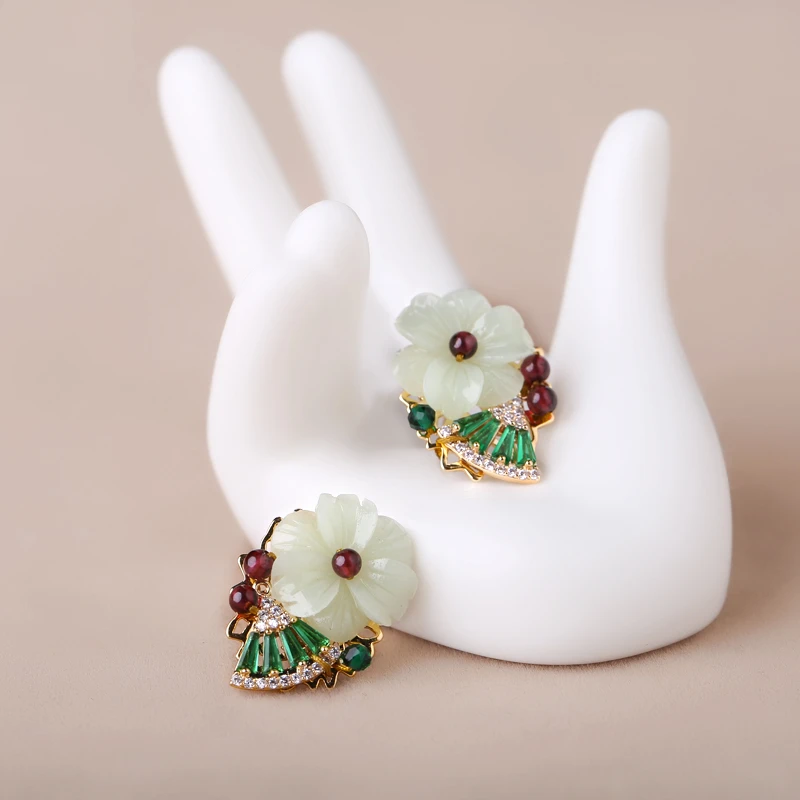 Женские серьги в стиле ретро национальном 2019 | Украшения и аксессуары