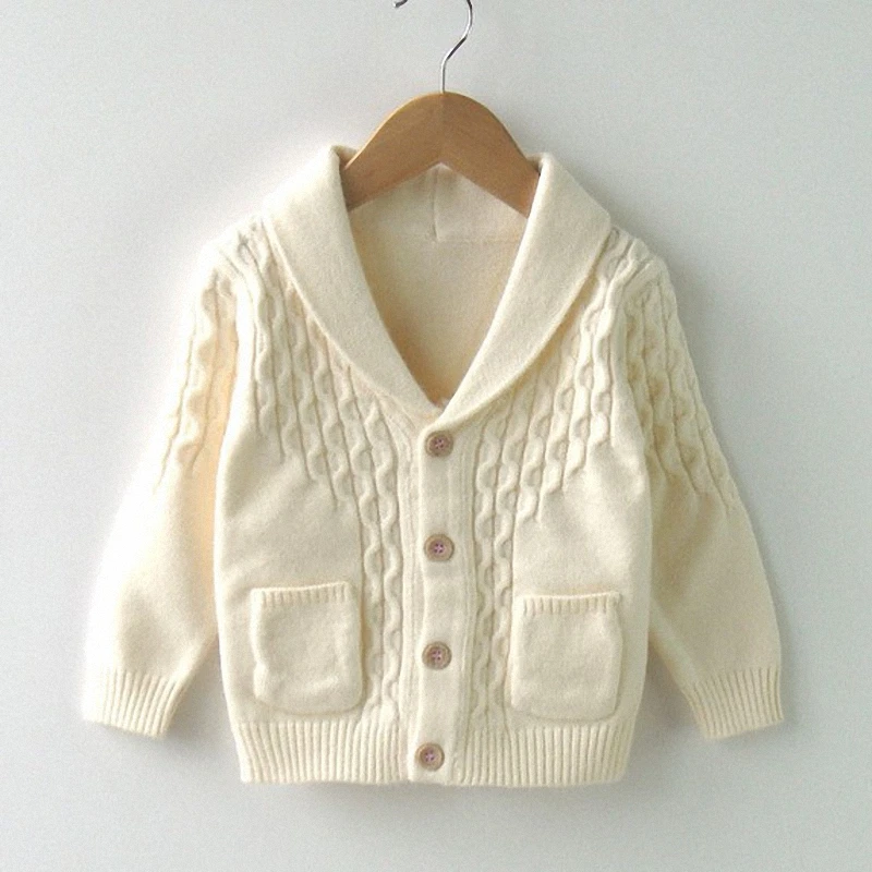 Повседневный трикотажный пуловер с графическим рисунком для маленьких