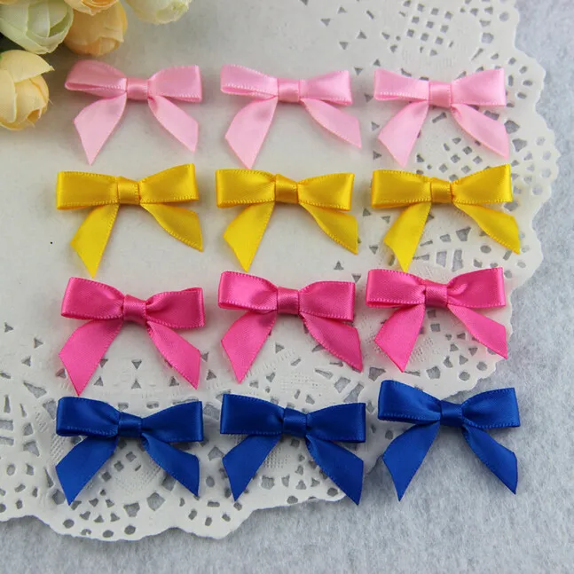 1000 шт./лот разные цвета Подарочная коробка украшение ручной работы атласная