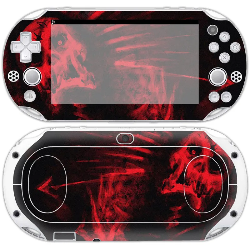 Защитная виниловая наклейка Dragon Ghost для Sony PSvita 2000 PSv 2000|Наклейки| |