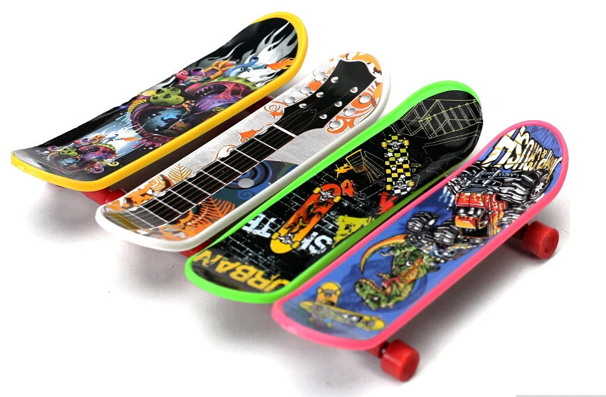 4 шт./компл. хит продаж милые детские мини-доски для пальцев скейтборды