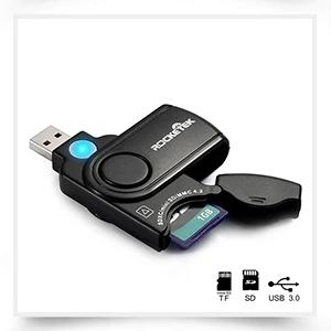 Rocketek OTG кард-ридер для SD TF CF смарт-камера карта адаптер для считывателей для iPhone iPod Apple карты памяти использовать не нужно приложение