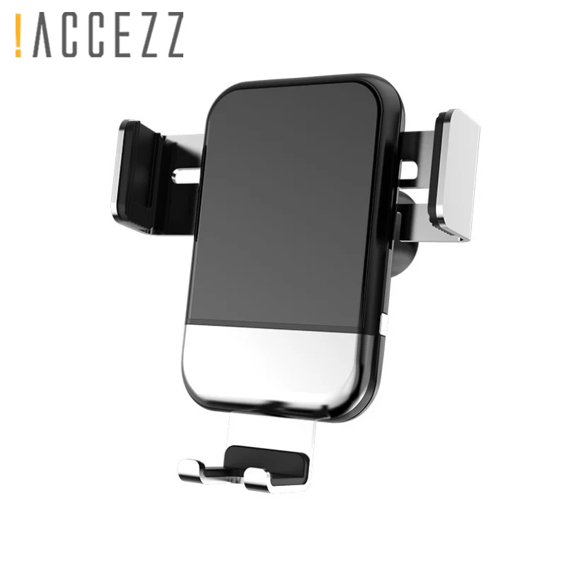 ! ACCEZZ 2 в 1 5/10 Вт Авто Беспроводная зарядка для iPhone 8 X XS Xiaomi 7 samsung Galaxy S8 S7 S6 Air Vent