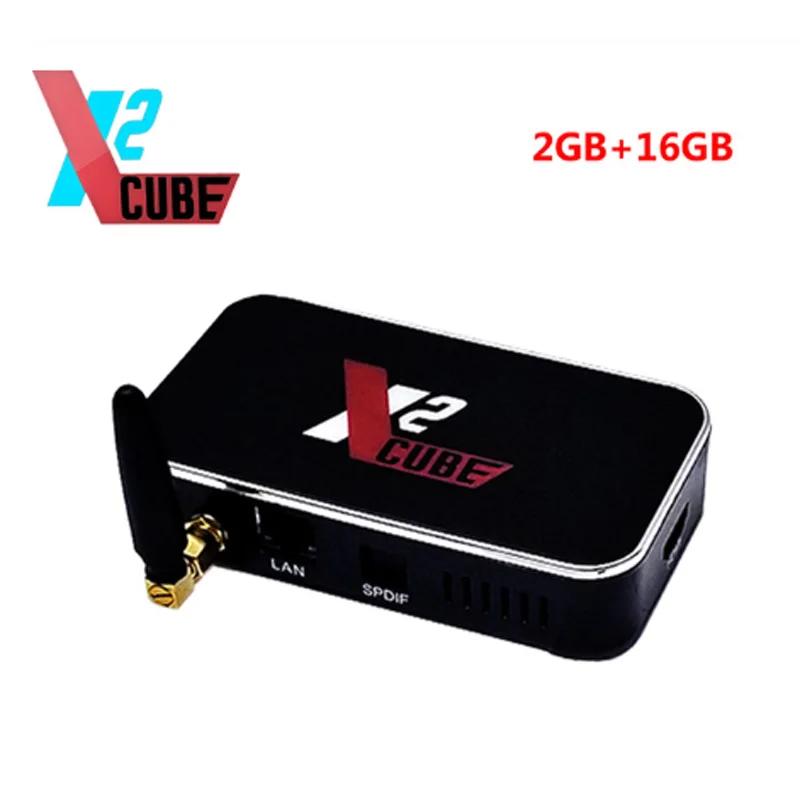 only x2 cube X2 cube Smart Android 9,0 ТВ приставка Amlogic S905X2 2 Гб DDR4 16 Гб rom телеприставка 2,4G/5G WiFi 1000M BT5.0 4K HD медиаплеер X2 pro - Цвет: only x2 cube