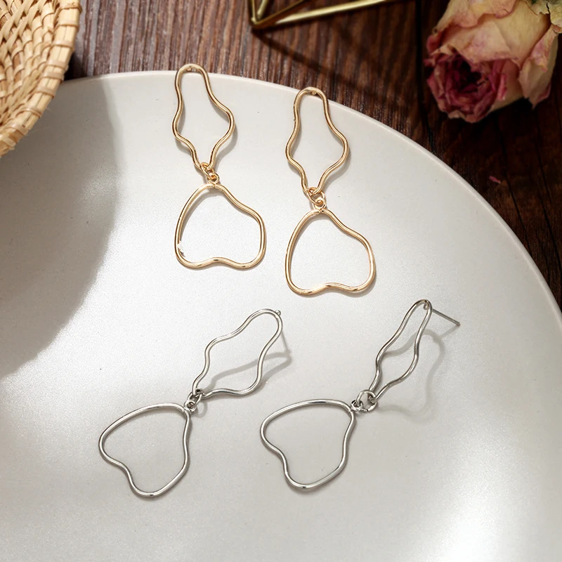 Серьги женские круглые геометрические 2019|Серьги-подвески| |