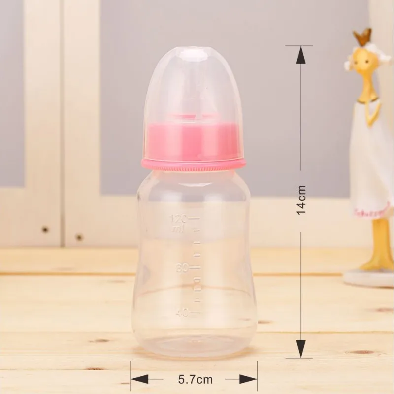 

New Infant Baby Bottle Newborn Cup Baby Feeding Bottle 120ml Infant Training Bottles for Babies High Quality