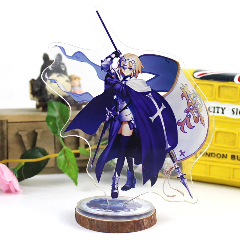 Аниме Fate Grand Order Дисплей Стенд фигурка модель пластина Держатель японский мультфильм FGO акриловые украшения Рождественский подарок