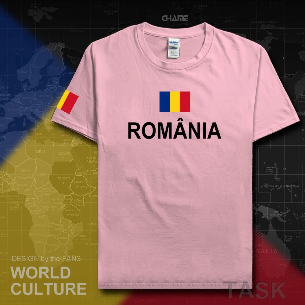 Румынская рубашка ROU для мужчин модная футболка 2017 года национальной команды