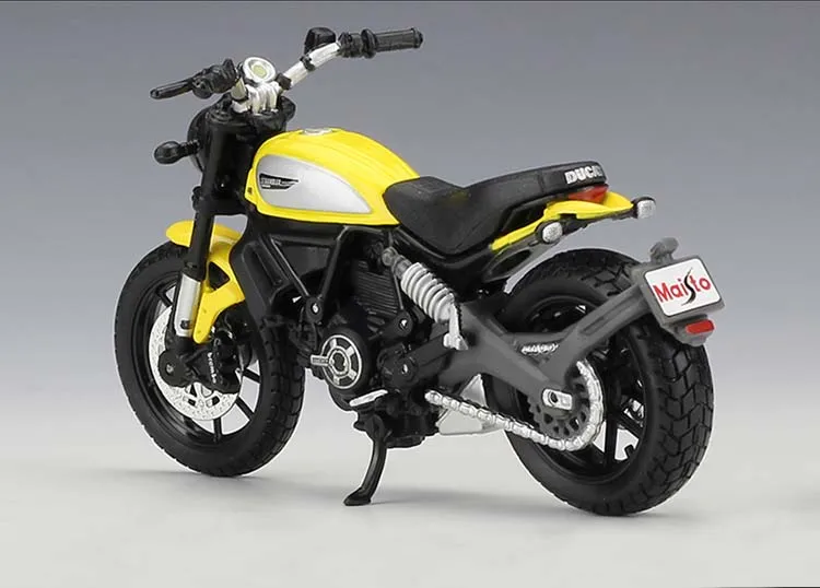 MAISTO 1:18 Ducati скремблер Мотоцикл Велосипед литья под давлением модель игрушки в коробке для ребенка подарок на день рождения
