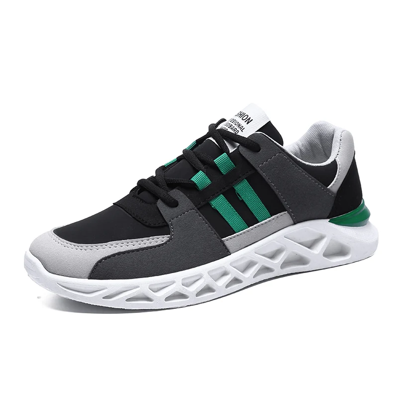 2019 New Arrival Men Running Shoes Outdoor Walking Sneakers Lace-up Athletic Trainers Jogging Footwear Zapatillas Homme | Спорт и